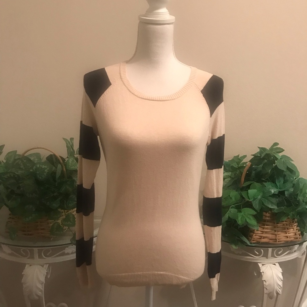 Pink Rose Crew Neck Sweater